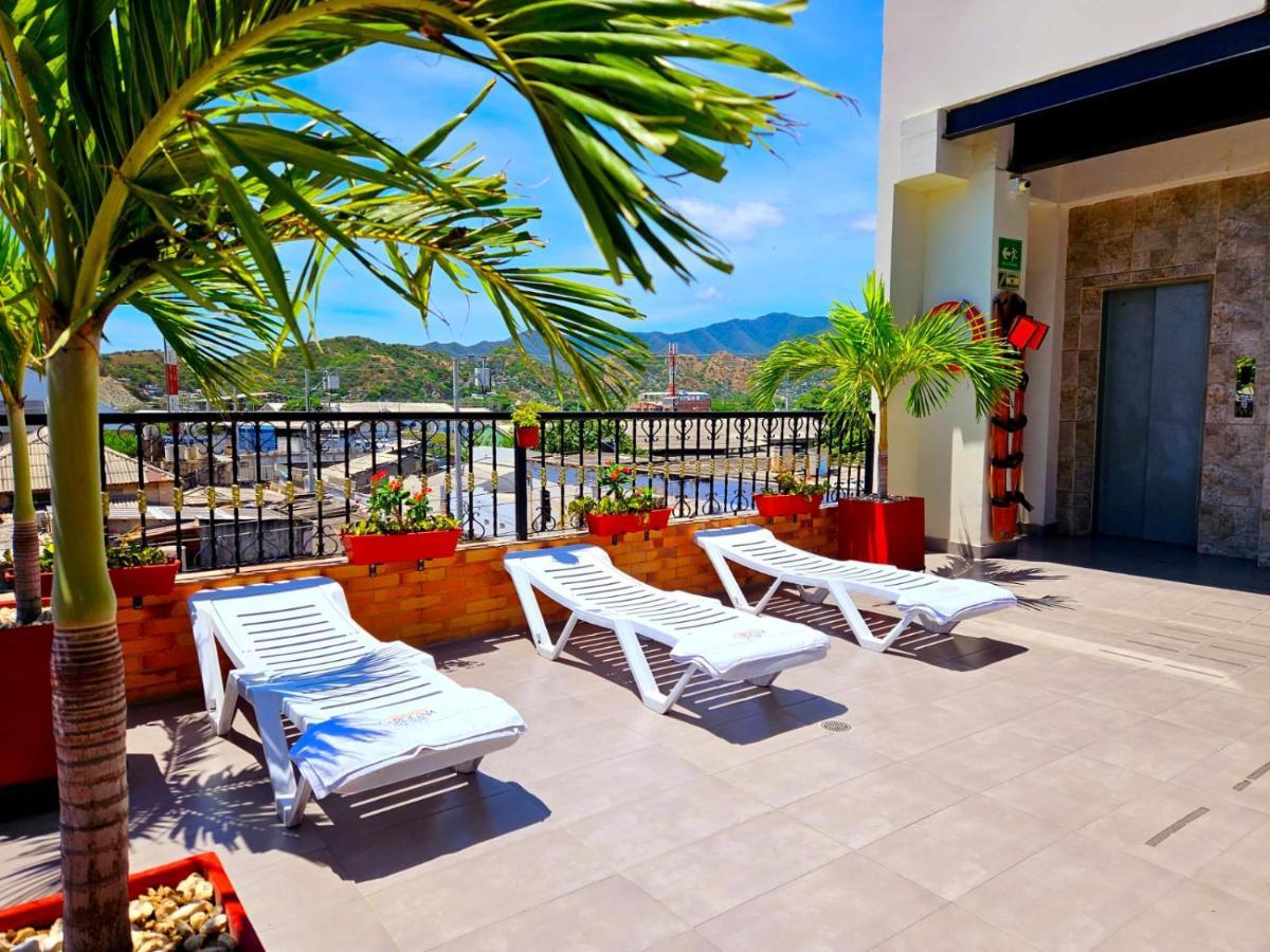 Hotel Carolina Del Mar سانتا مارتا المظهر الخارجي الصورة