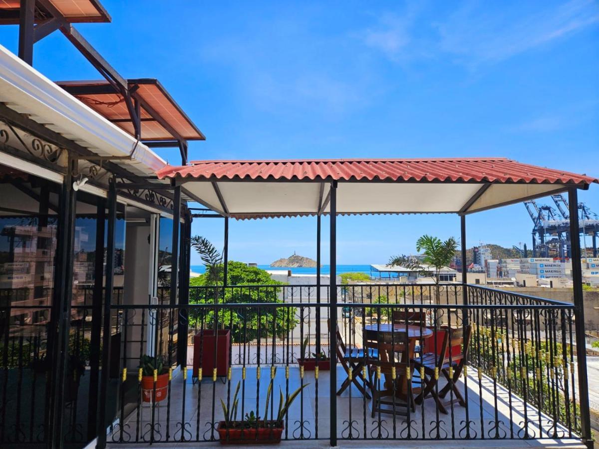 Hotel Carolina Del Mar سانتا مارتا المظهر الخارجي الصورة